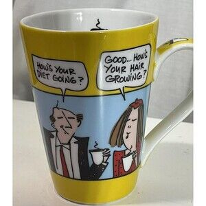 Emerson Designs Mug Your Diet Going How's Your Hair Growing funny mug Sassy